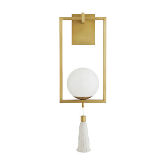 Trapeze One Light Wall Sconce in Antique Brass (314|DB49015)