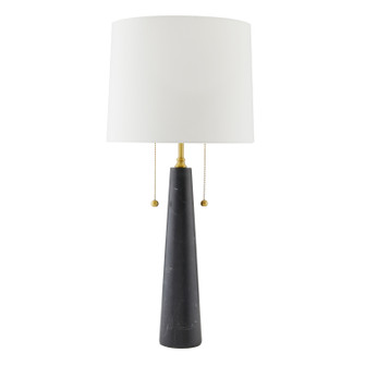 Sidney Two Light Table Lamp in Black (314|49924-711)