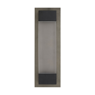 Charlie LED Outdoor Wall Sconce in Aged Brass (314|49367)