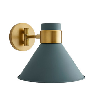 Lane One Light Wall Sconce in Cadet Blue (314|49201)