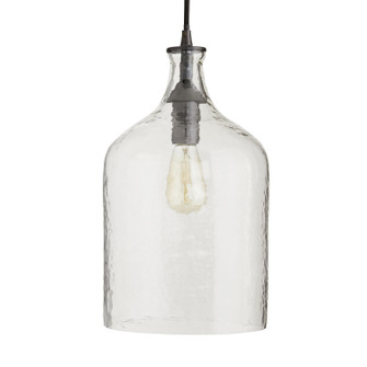 Noreen One Light Pendant in Clear Hammered (314|44928)