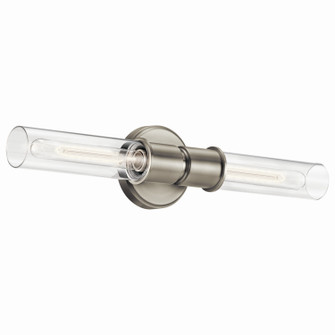 Aviv Two Light Wall Sconce in Brushed Nickel (12|52654NI)