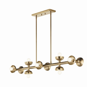 Palta Ten Light Linear Chandelier in Champagne Bronze (12|52645CPZ)