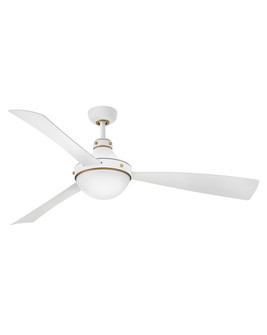 Oliver 62'' LED Smart Fan in Matte White (13|905962FMW-LWD)