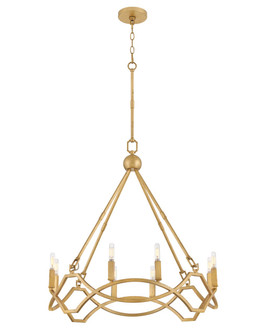 Leona LED Chandelier in Distressed Brass (13|45784DA) Leona LED Chandelier in Distressed Brass (13|45784DA)