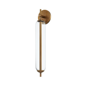 Blaze LED Outdoor Wall Sconce in Patina Brass (67|B1721-PBR)