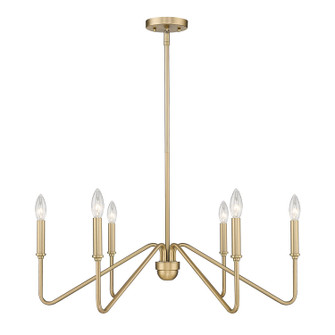 Kennedy BCB Six Light Chandelier in Brushed Champagne Bronze (62|3690-6 BCB)