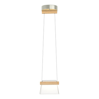 Cowbell LED Mini Pendant in Oil Rubbed Bronze (39|151060-LED-STND-14-WD-YE0560)