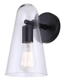 Luisa One Light Wall Sconce in Black (387|IWF1144A01BK)