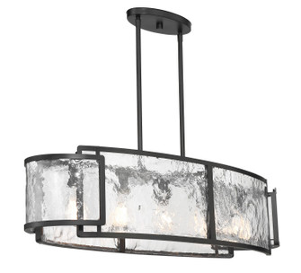 Bella Collina Six Light Island Pendant in Coal (7|5268-66A)