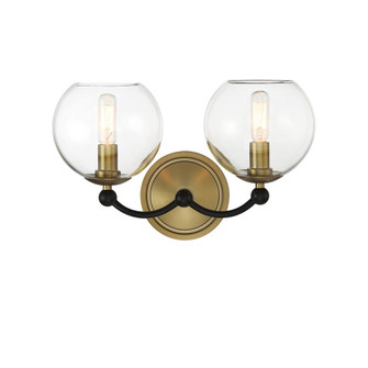 Kearney Park Two Light Bath Vanity in Coal (7|5062-726)