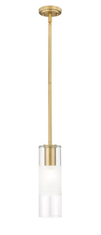 Alton One Light Pendant in Modern Gold (224|824P-ROD-MGLD)