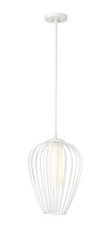 Savanti One Light Pendant in Textured White (224|7507-12TW)