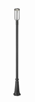 Leland LED Outdoor Post Moun Fixture in Sand Black (224|5005PHM-5011P-BK-LED)