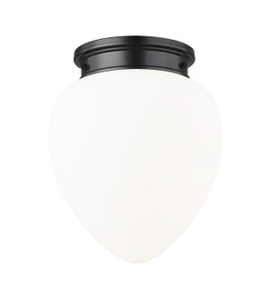 Gideon One Light Flush Mount in Matte Black (224|1945F12-MB)