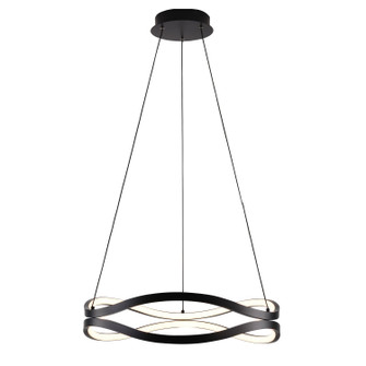 Curvo LED Pendant in Black (86|E22922-BK)