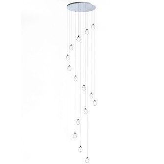Dewdrop LED Pendant in Polished Chrome (86|E21569-18PC)