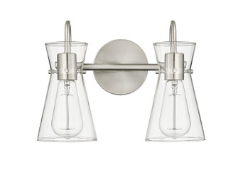 Camellia Two Light Vanity in Brushed Nickel (59|21002-BN)