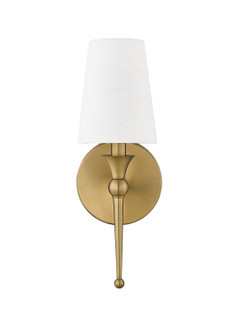 One Light Wall Sconce in Vintage Brass (59|17101-VB)