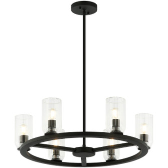 Westlock Six Light Chandelier in Matte Black (423|C34006MB)
