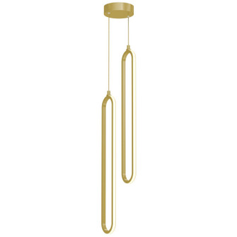 Sienna LED Pendant in Gold (162|SIEP24LAJD1GDRND2)