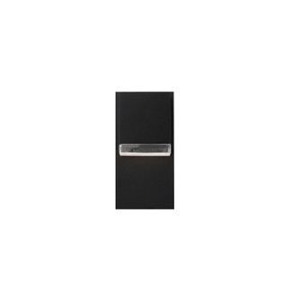 Draped LED Outdoor Wall Sconce in Black (281|WS-W60418-30-BK)
