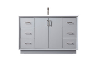 Hayes SIngle Bathroom Vanity in Grey (173|VF19654GR)