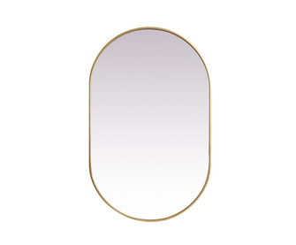 Asha Mirror in Brass (173|MR2A3048BRS)