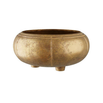 Zehir Cache Pot in Antique Brass (314|ATI01)