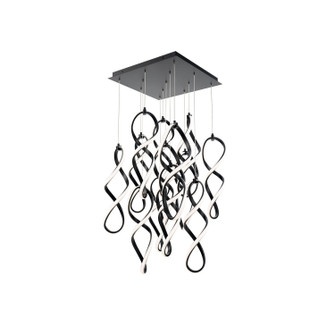 Interlace LED Chandelier in Chrome (34|PD-47813S-CH)