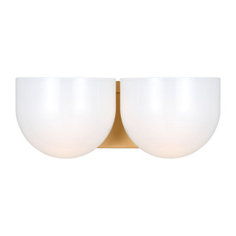 Cheverny Two Light Vanity in Burnished Brass (454|LXV1002BBS)