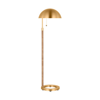 Balleroy One Light Floor Lamp in Burnished Brass (454|LXT1011BBS1)