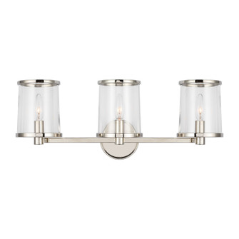 Reynolds Three Light Vanity in Polished Nickel (454|LV1083PN)