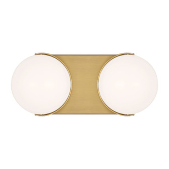 Syrie LED Vanity in Burnished Brass (454|EV1022BBS-L1)