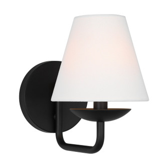 Albion One Light Wall Sconce in Midnight Black (454|DJW1071MBK)