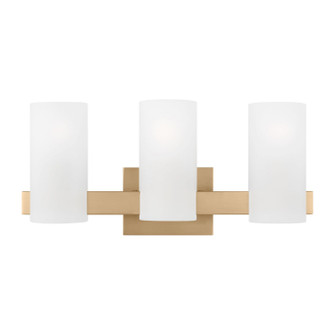 Rhode Three Light Vanity in Satin Brass (454|DJV1103SB)