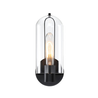 Skylar One Light Wall Sconce in Matte Black (43|D332M-WS-MB)