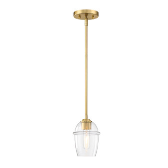 Summer Jazz One Light Pendant in Brushed Gold (43|D310M-5P-BG)