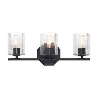 Haven Three Light Vanity in Matte Black (43|D309M-3B-MB)