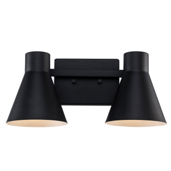 Two Light Vanity in Black (110|22382 BK)