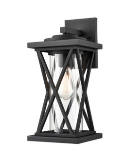 Windosor One Light Outdoor Lantern in Charcoal Black (508|KXW0401M-1)