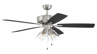Pro Plus 104 52'' Ceiling Fan in Brushed Polished Nickel (46|P104BNK5-52FBGW)