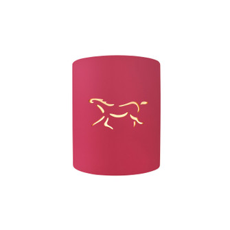 Sun Dagger One Light Outdoor Wall Sconce in Cerise (102|CER-9010W-CRSE-HRSE)