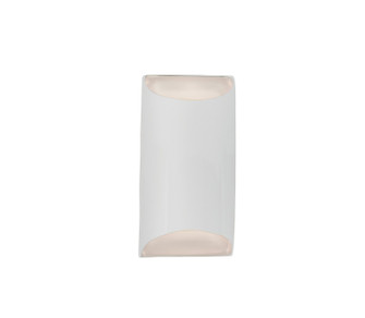 Ambiance LED Wall Sconce in Gloss Black w/ Matte White (102|CER-5750-BKMT-LED1-1000)