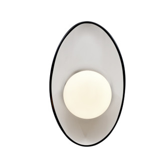 Ambiance LED Wall Sconce in Gloss Black w/ Matte White (102|CER-3045-BKMT)