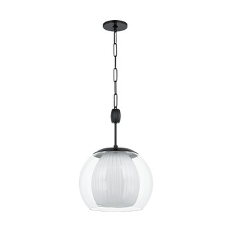 Clementon One Light Pendant in Distressed Bronze (70|7317-DB)