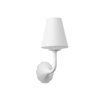 Winnipeg One Light Wall Sconce in White Plaster (70|2801-WP)