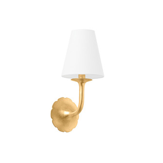 Winnipeg One Light Wall Sconce in Vintage Gold Leaf (70|2801-VGL)