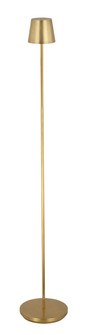 Nevis LED Floor Lamp in Hand Rubbed Antique Brass (182|SLFL53527HAB)