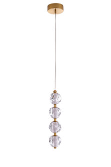 Jackie LED Pendant in Satin Brass (46|59490-SB-LED)